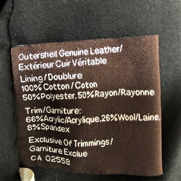 Danier Leather Jacket with Hood - Picture 7 of 8